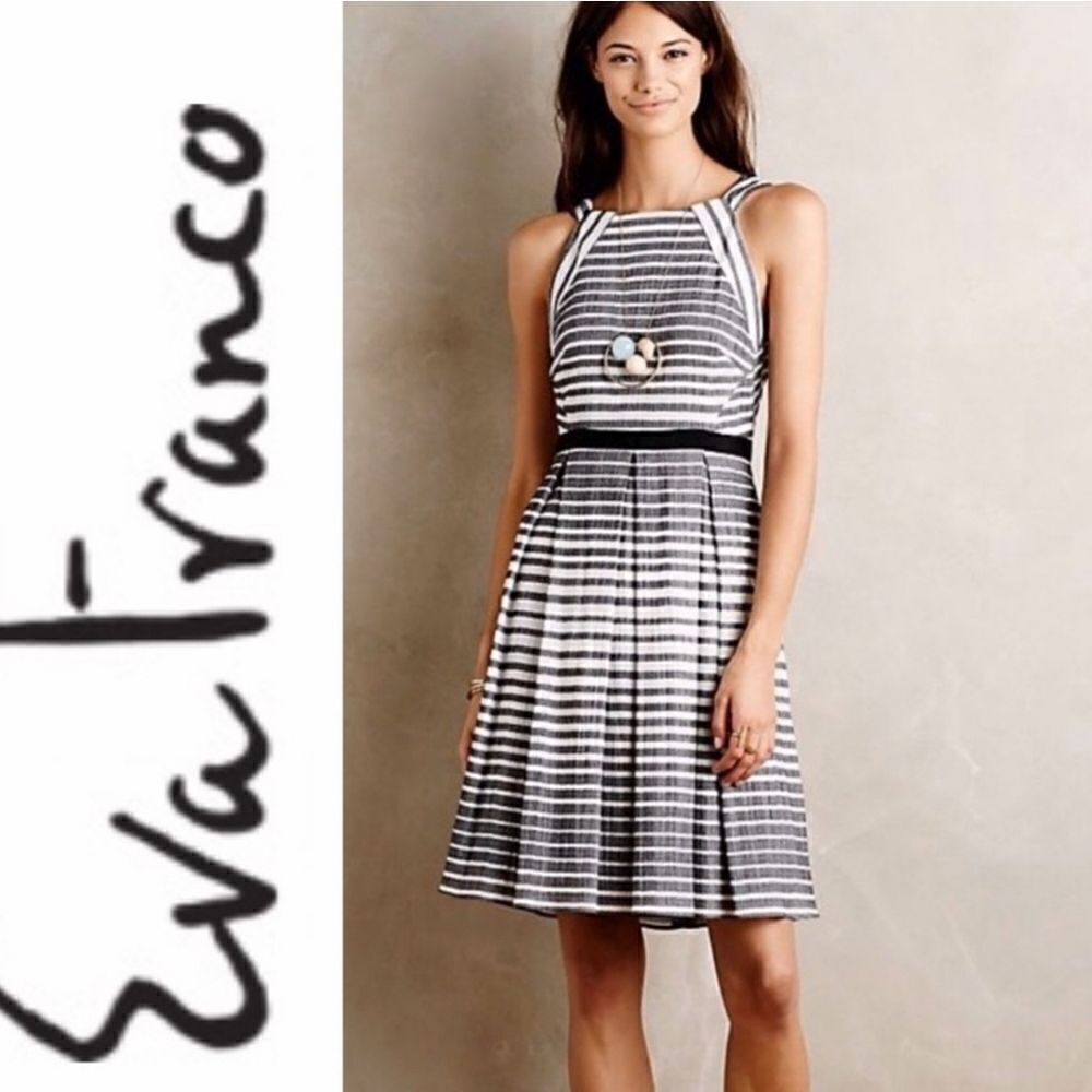 Anthropologie Eva Franco super cute fit and flare dress - Picture 6 of 12